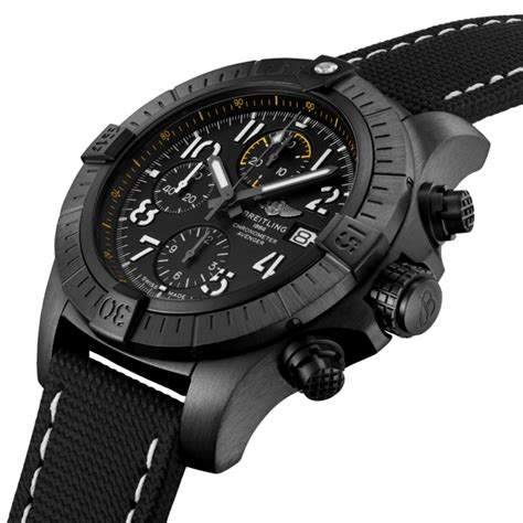 titanium breitling chrono avenger|breitling chronograph 45 night mission.